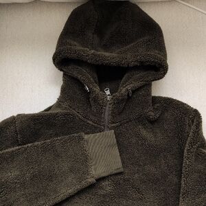 Banana Republic Olive Fleece Pullover